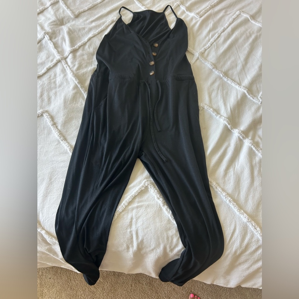 XL SHEIN black romper/jumpsuit